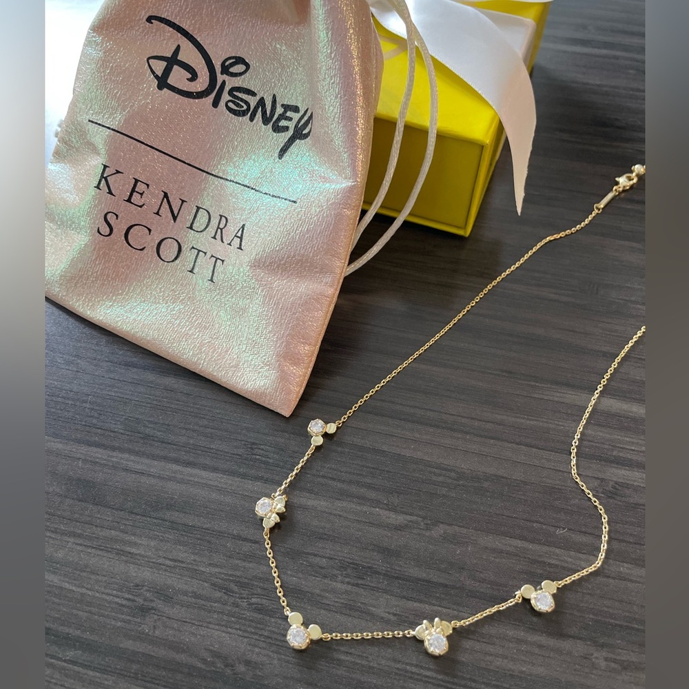 Kendra Scott Disney Gold Necklace